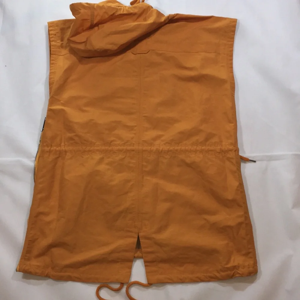 Woolrich  NWOT SLEEVELESS long HOODIE - Picture 4 of 8